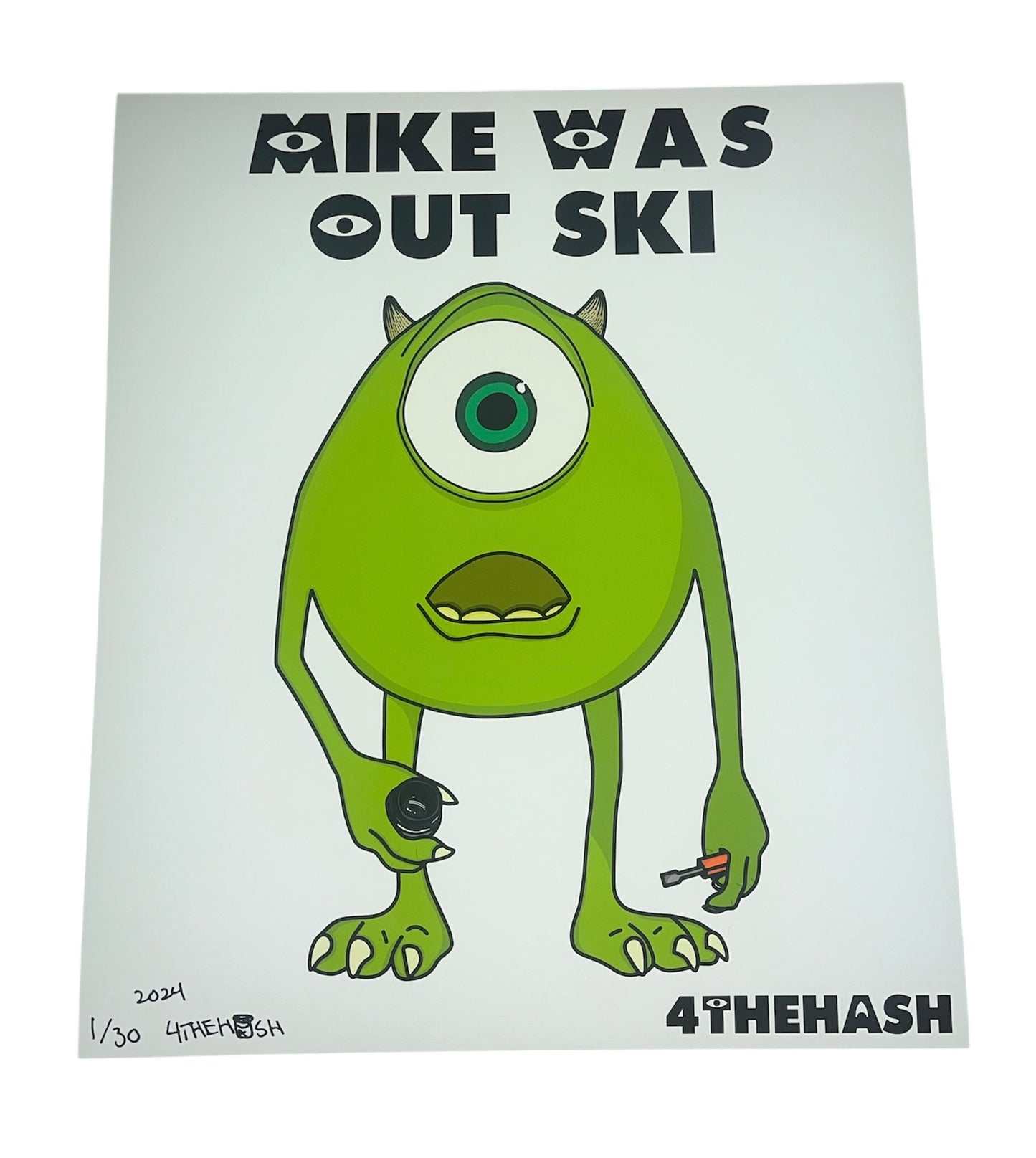 Out of Hash Art Print